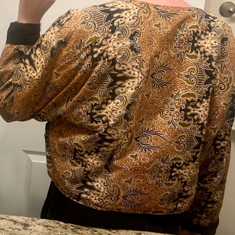 Vintage Kosi Bali Collection reversible patchwork jacket - Picture 2 of 4